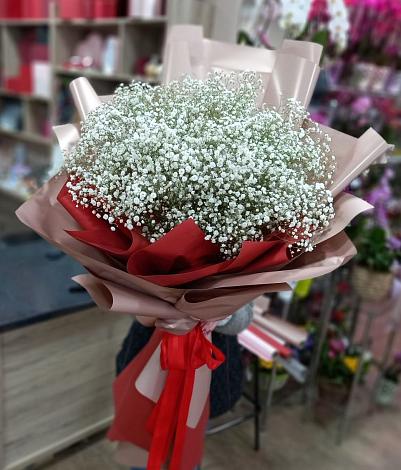 Букет цветов из: Гипсофила в Едрово