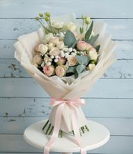 Букет цветов из:  Розы и Лизиантусы #REPLACE_PRED# Едрово