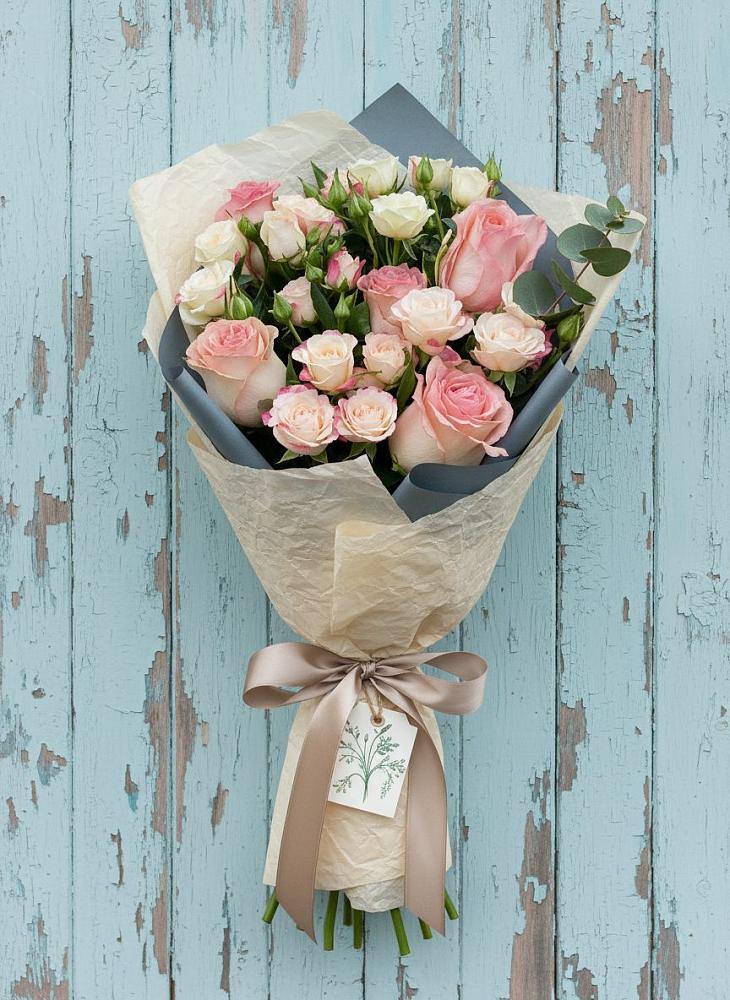 Букет цветов из: Розы в Едрово