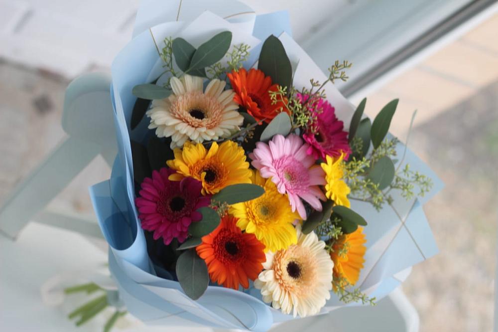 Букет цветов из: Герберы в Едрово