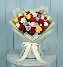 Букет цветов из:  Розы в Едрово
