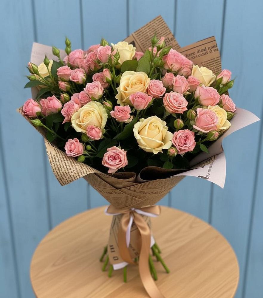 Букет цветов из: Розы в Едрово