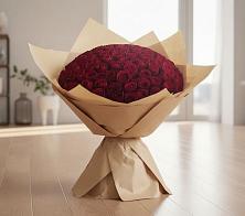 Букет 101 Красная роза в Едрово