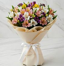 Букет цветов из:  Альстромерии в Едрово
