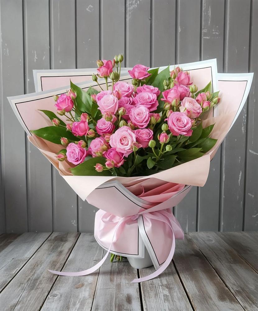 Букет Розовый кустик в Едрово