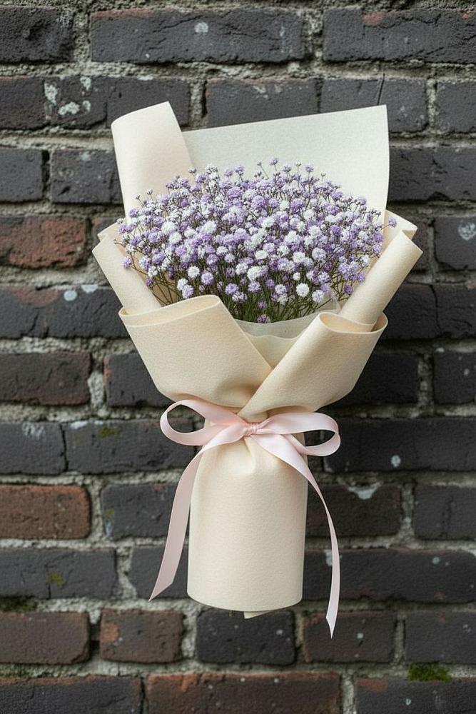 Букет цветов из: Гипсофила в Едрово