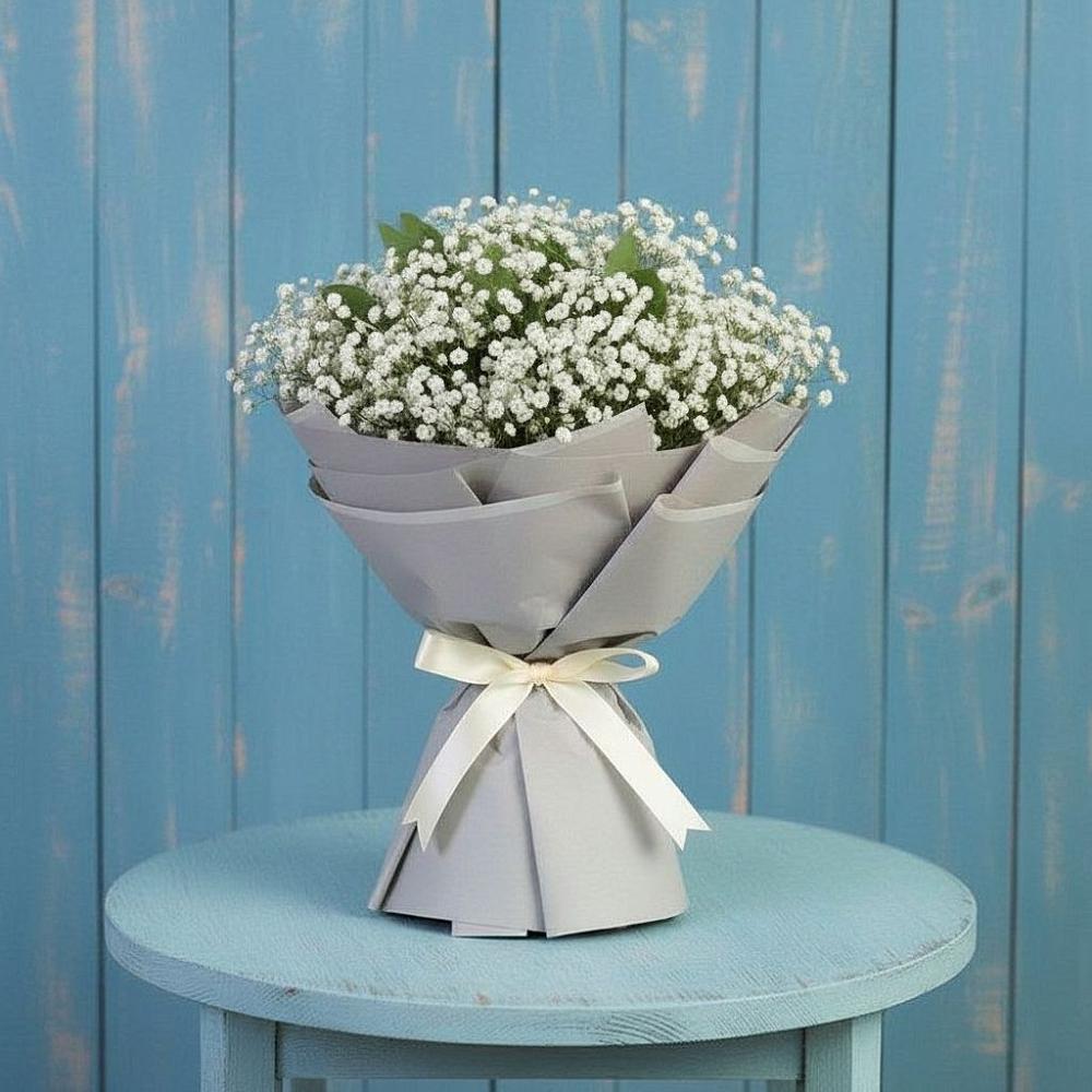 Букет цветов из: Гипсофила в Едрово