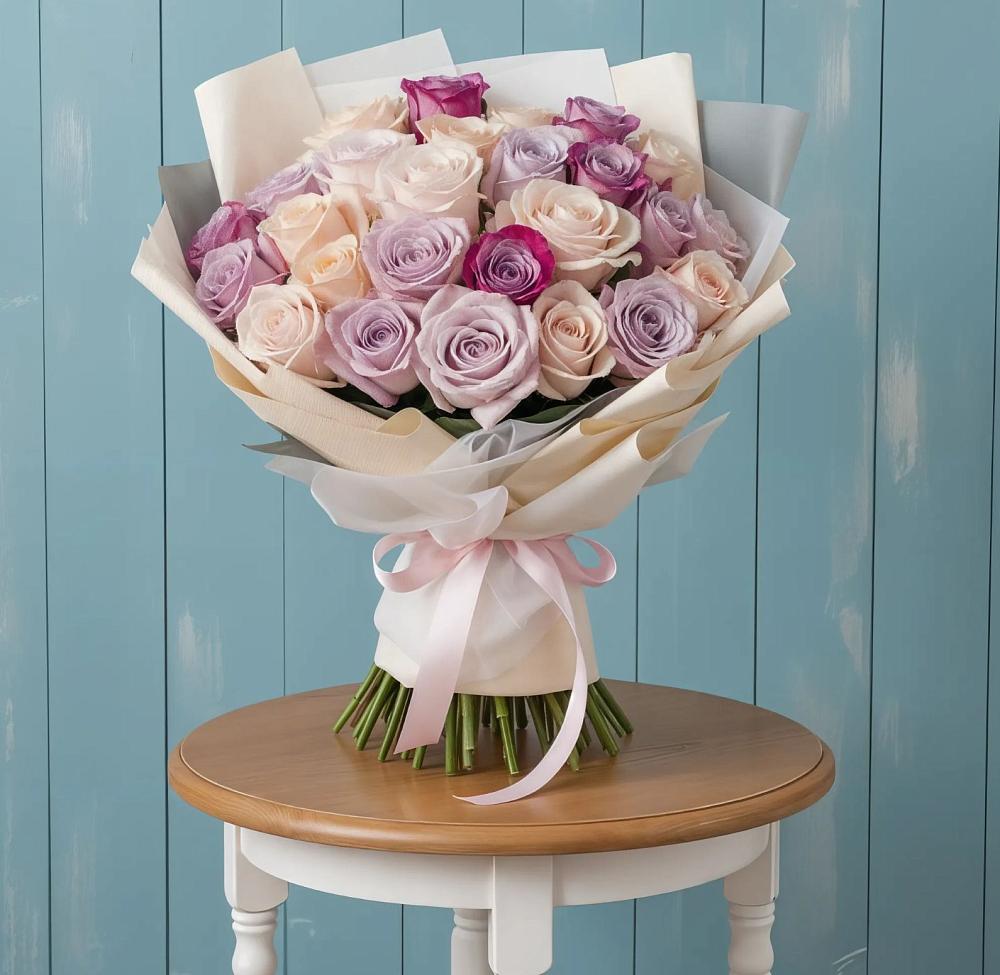 Букет цветов из: Розы в Едрово