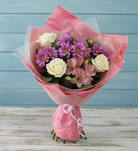 Букет цветов из:  Герберы #REPLACE_PRED# Едрово
