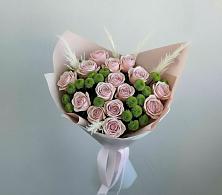 Букет цветов из:  Розы и Хризантемы в Едрово