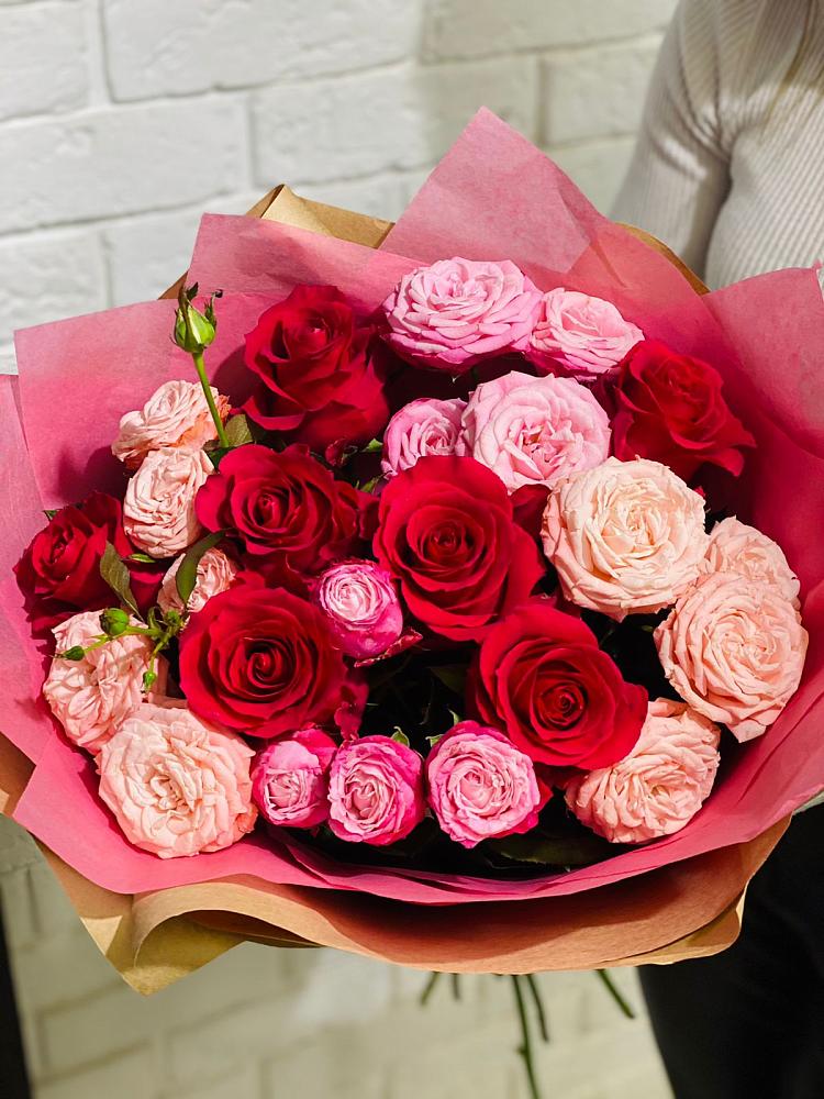 Букет цветов из: Розы в Едрово