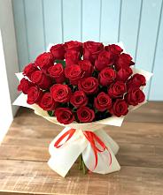 Букет 29 Красных роз в Едрово
