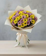 Букет цветов из:  Хризантемы в Едрово