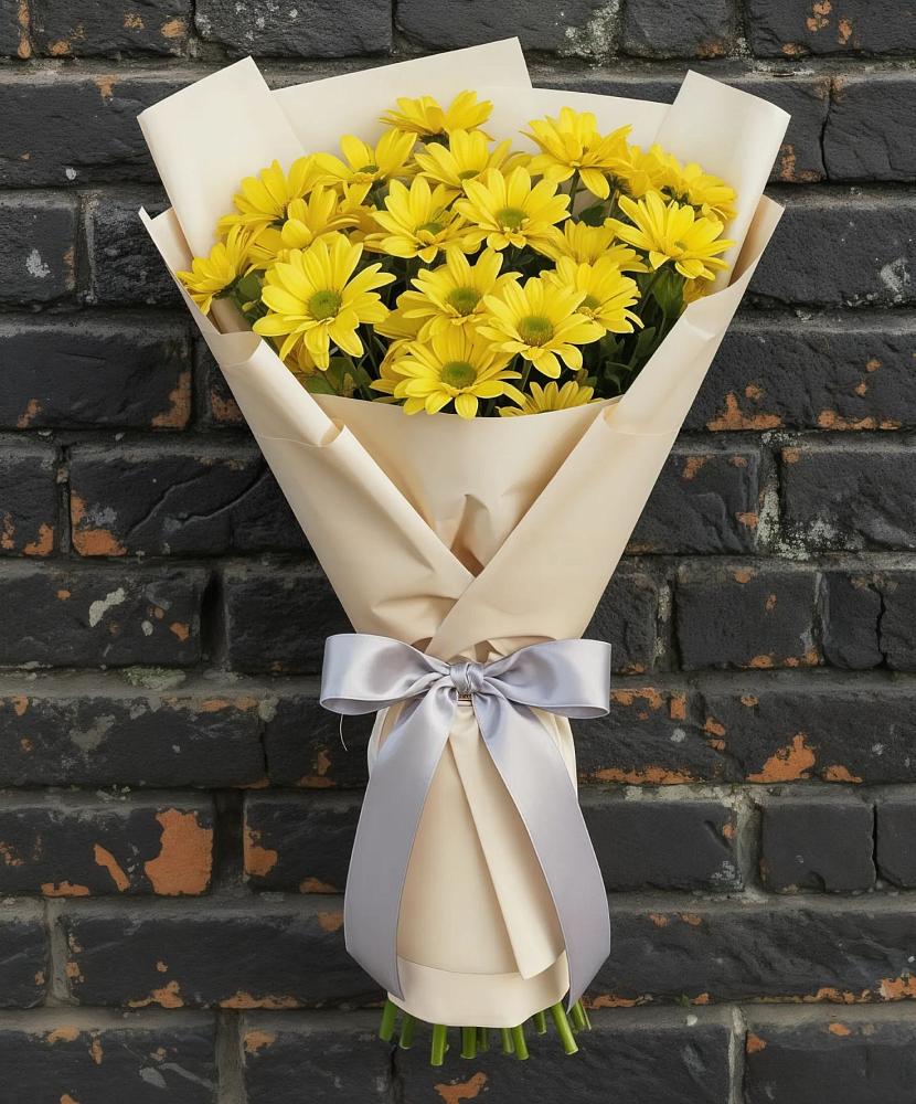 Букет цветов из: Хризантемы в Едрово