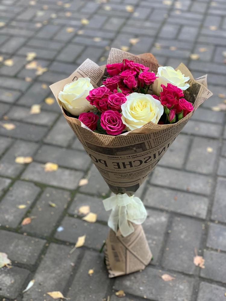 Букет цветов из: Розы в Едрово