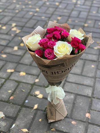 Букет цветов из: Розы в Едрово